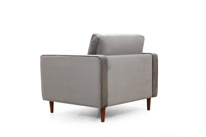 Atelier Del Sofa Rome - Sillón orejero Gris claro Atelier Del Sofa Rome - Sillón orejero Gris claro